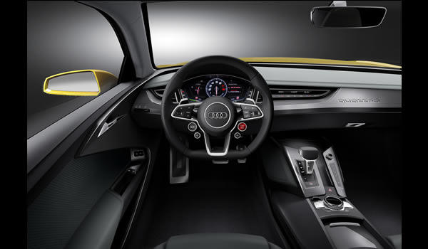 Audi Sport Quattro 700 hp Plug-in Hybrid Concept 2013  interior